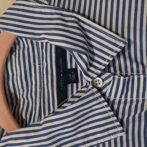 Tommy Hilfiger Striped T-Shirt Dress - Picture 2 of 6